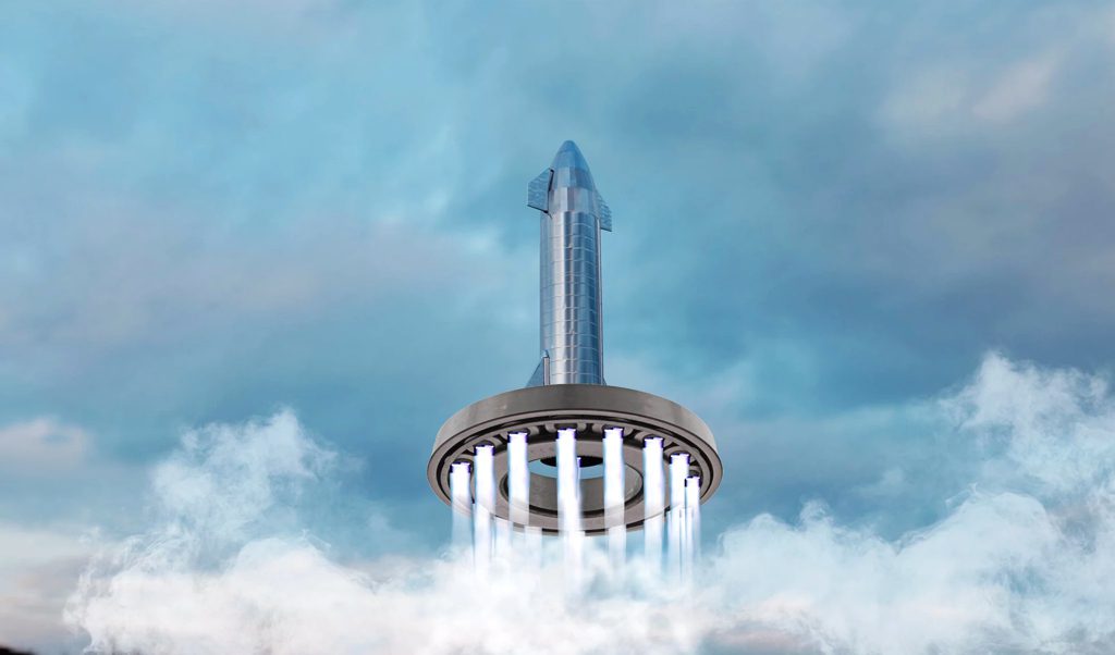 До речі, цим "бубликом" можна навіть ловити Старшіпи і Суперхеві ще в повітрі, під час повернення їх на Землю