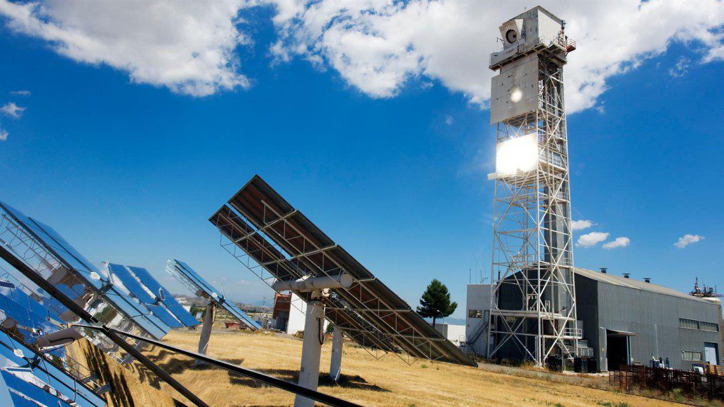 Hydrosol-2 — це 100 кіловатний експериментальний завод на Plataforma Solar de Almería в Іспанії
