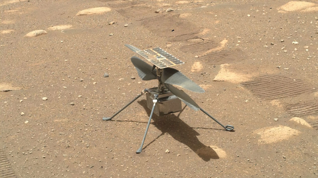 Выход из строя марсианского вертолёта Ingenuity